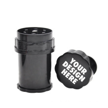 Plastic Herb Grinder Weed Grinder Saver Big Storage Layer Plastic Grinder Custom Logo smoking accessories